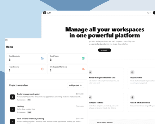 M.Y.F. - Project Management System